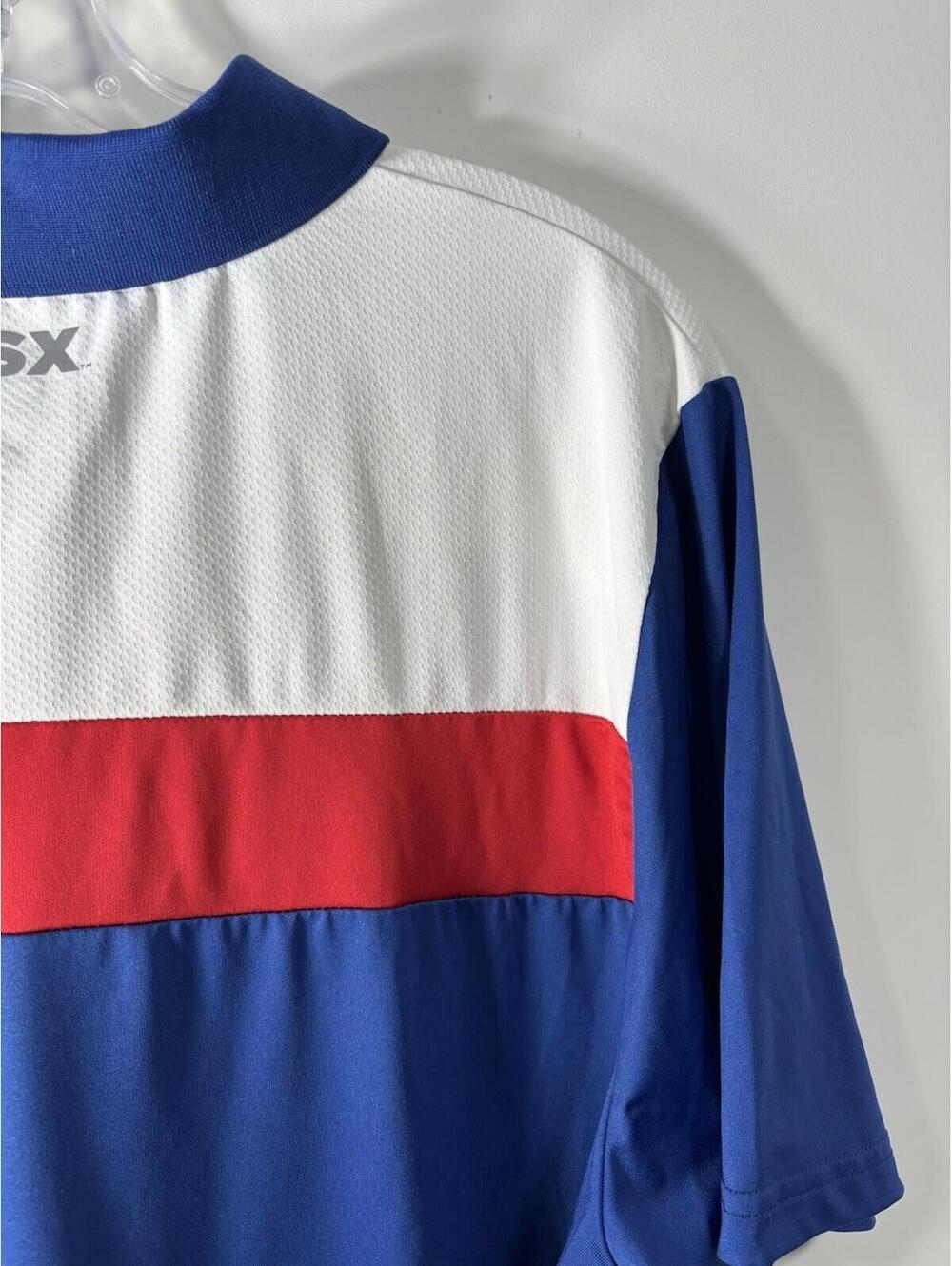 Men's Buffalo Bills MSX by Michael Strahan Color Block Performance Polo XL - Picture 10 of 15